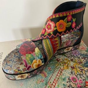 Johnny Was Chris Wedge Sandal